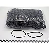Progom - Gomas Elasticas - 120(ø76) mm x 5mm - negro - bolsa de 1kg